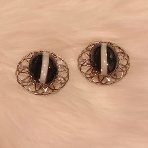 Vintage clip-on earrings